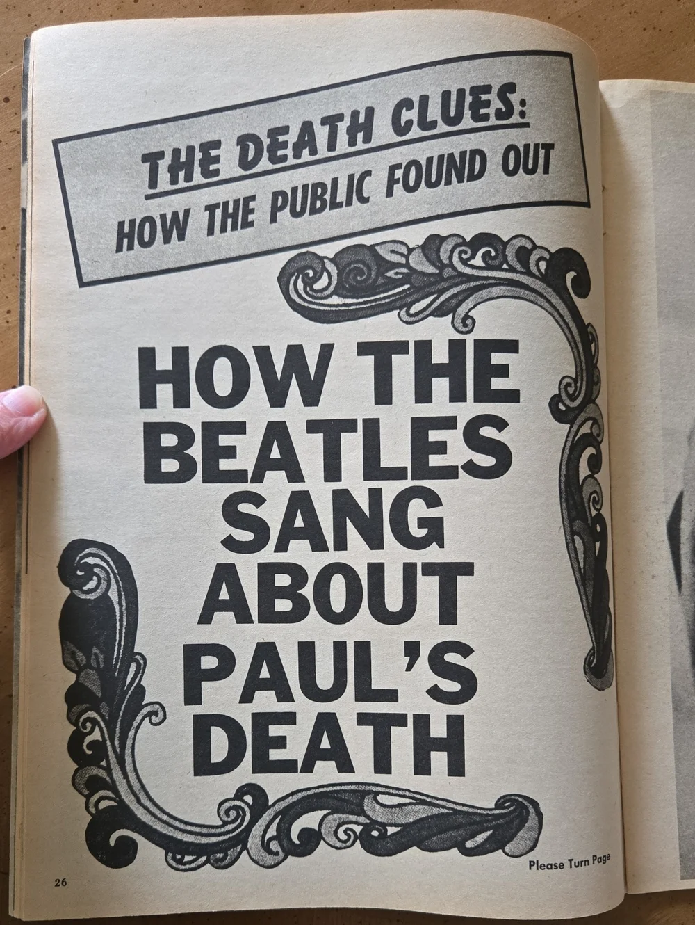 Vintage Beatles Magazine Paul McCartney Dead - Picture 5 of 7